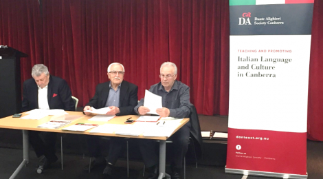 DANTE ALIGHIERI SOCIETY OF CANBERRA: PRESIDENT’S REPORT TO AGM 2020
